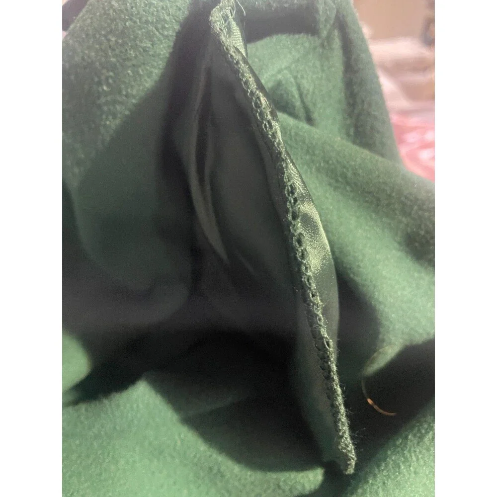 Victoria's Secret Women's Vintage Gold Label 90’s Green Satin Bath Robe Size X/S - Picture 2 of 8